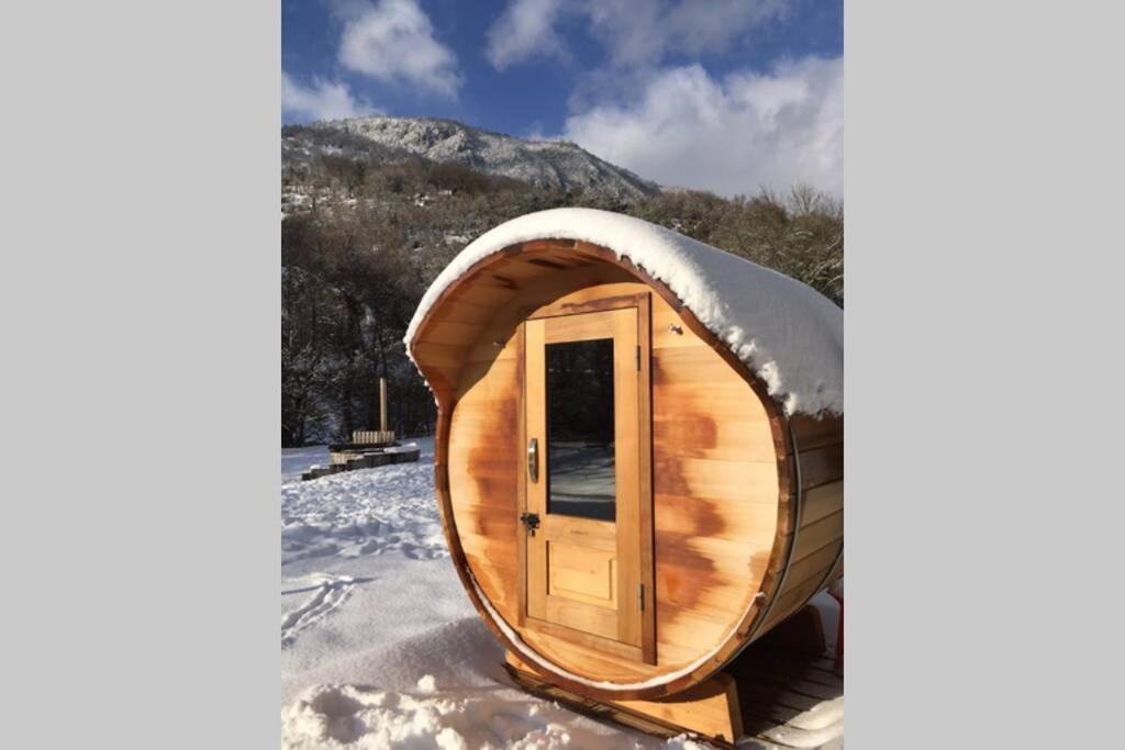 Chalet Le Fario, Bain Nordique Frechet-Aure Exterior photo